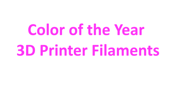 Color of the Year Filaments