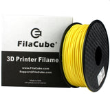 Yellow 1.75mm 1KG FilaCube 3D Printer PLA 2 filament