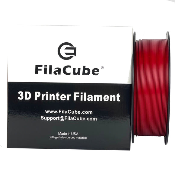 International Harvester Red Color PLA 3D Printer 1.75mm Filament - FilaCube 1.75 mm 1kg PLA 2 3D Printing Filament