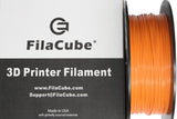 Burnt Orange (PMS 159C , Longhorn Orange) 1.75mm 1KG FilaCube 3D Printer PLA 2 filamentlong horn ut university of texas austin pms 159