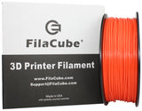 Orange 1.75mm 1KG FilaCube 3D Printer PLA 2 filament