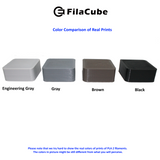 Engineering Gray (light grey) 1.75mm 1KG FilaCube 3D Printer PLA 2 filament cool gray 6c multiple kilograms multikilo