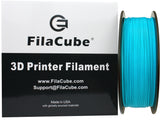 Process Cyan (Pantone PMS Process Cyan C) 1.75mm 1KG FilaCube 3D Printer PLA 2 filament