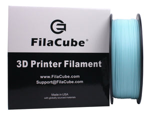 Mint Blue (Delicate Combination of Green, Blue and a hint of White) 1.75mm 1KG FilaCube 3D Printer PLA 2 filament
