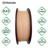 Skin/Flesh 1.75mm 1KG FilaCube 3D Printer PLA 2 filament